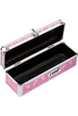 LOCKABLE VIBRATOR TOY CHEST - PINK
