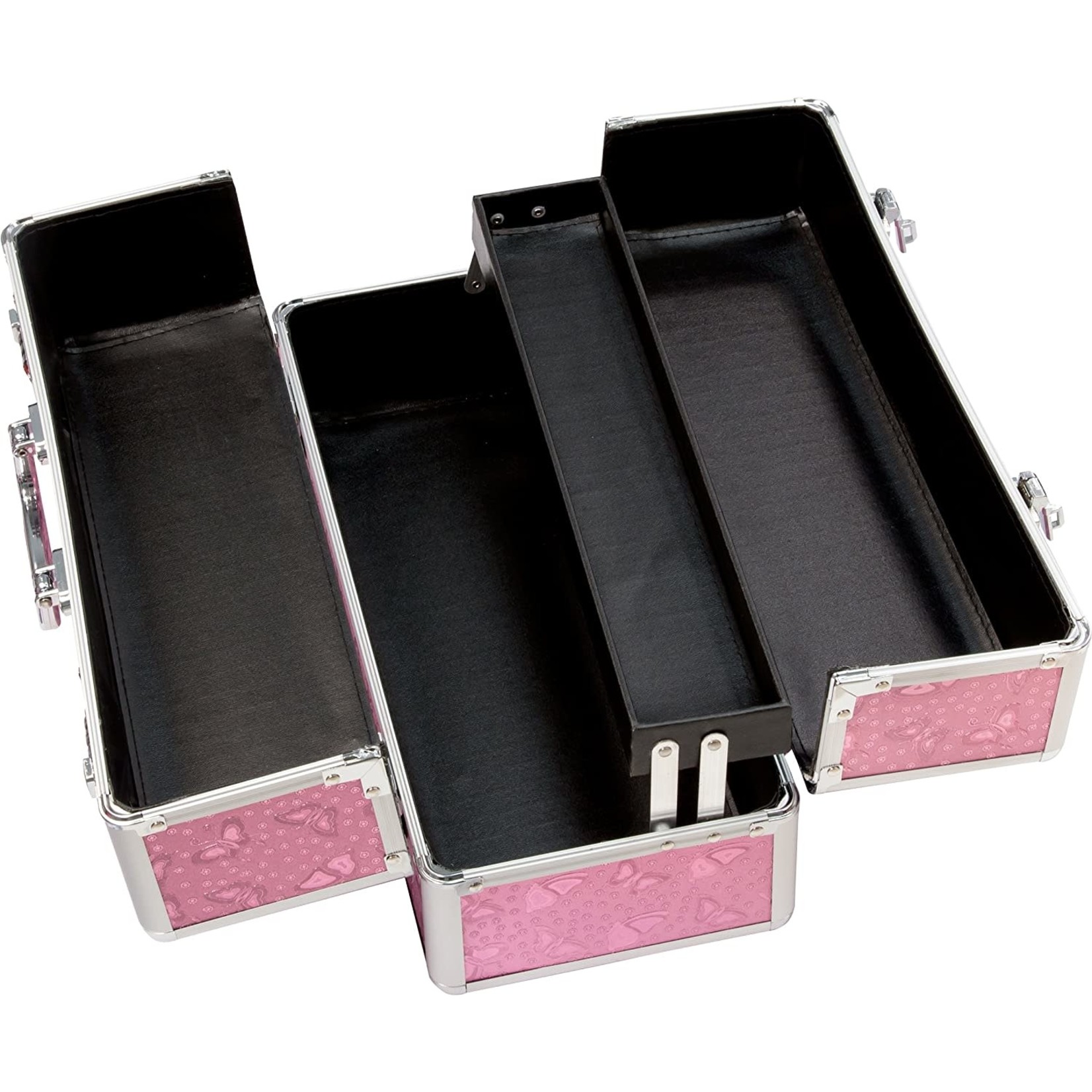 LARGE LOCKABLE VIBRATOR CASE - PINK