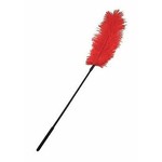 SPORTSHEETS SPORTSHEETS - OSTRICH FEATHER BODY TICKLER - RED