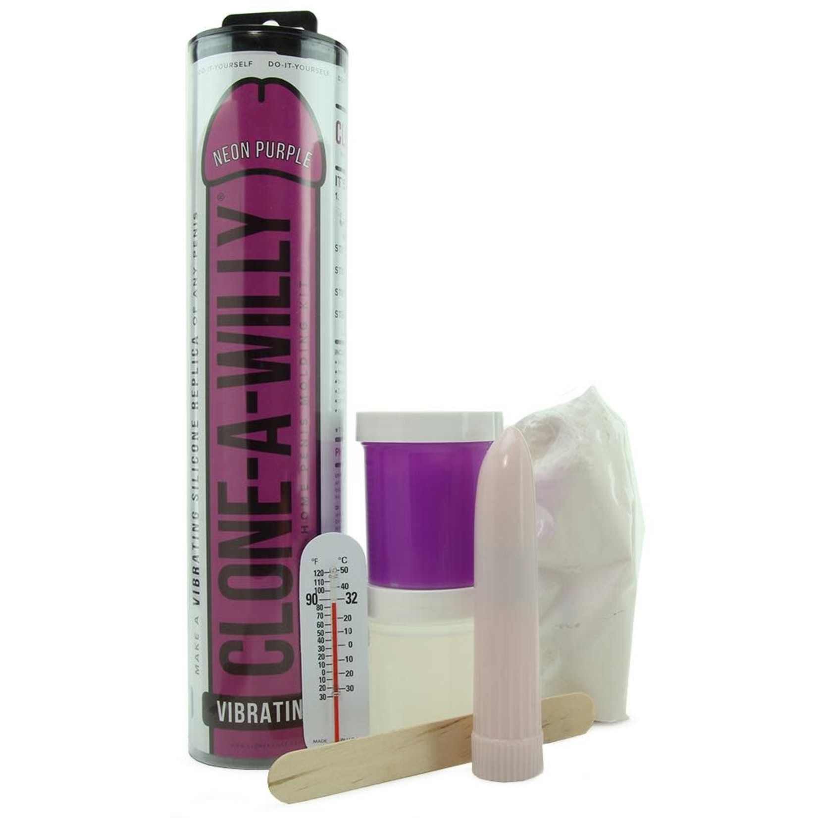CLONE A WILLY (EMPIRE LABS) CLONE-A-WILLY VIBRATOR KIT - NEON PURPLE