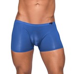 MALE POWER MALE POWER - SEAMLESS SLEEK SHORT WITH POUCH - BLUE -  XL