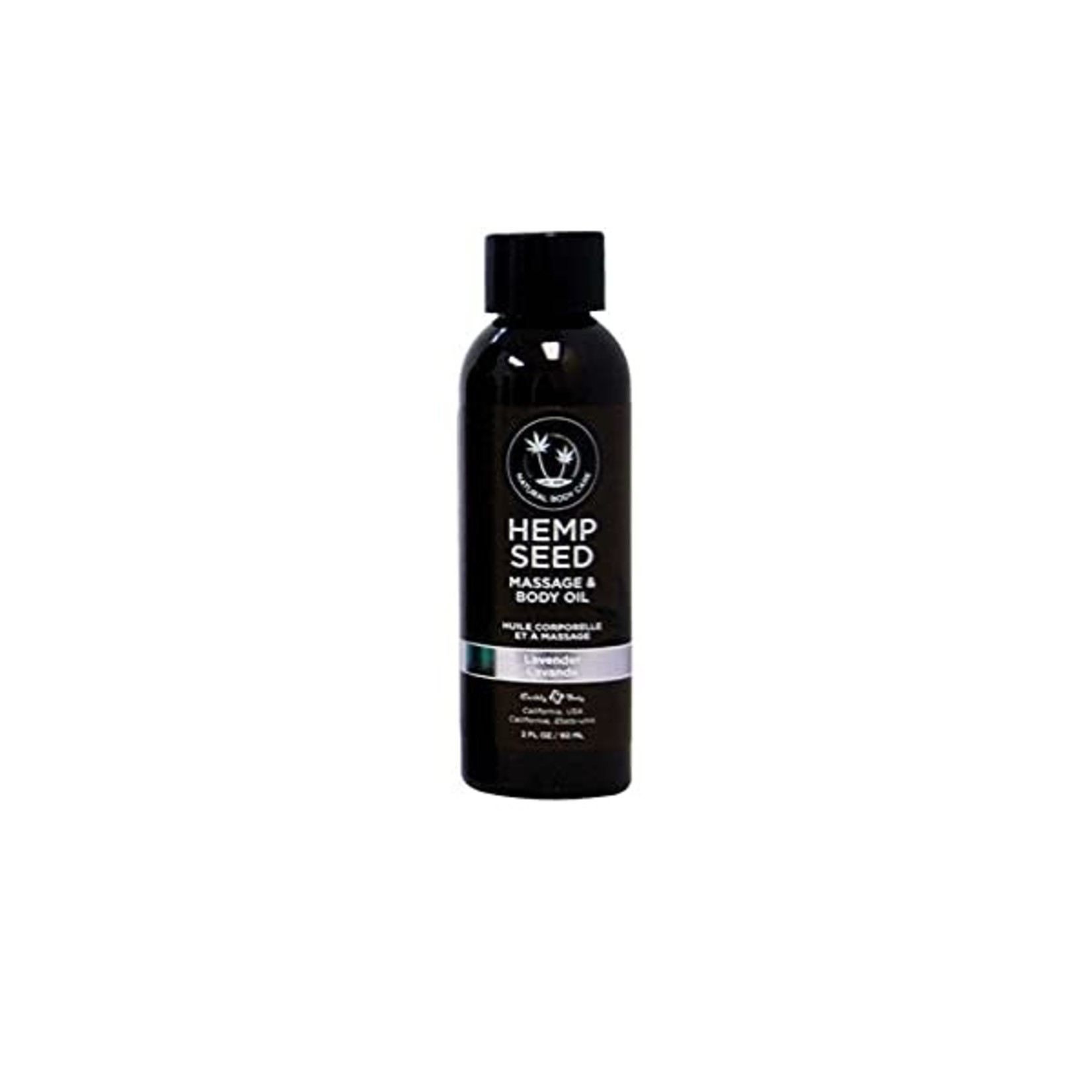 EARTHLY BODY EARTHLY BODY - HEMP SEED MASSAGE OIL 2OZ. - LAVENDER