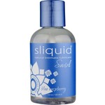 SLIQUID SLIQUID - SWIRL FLAVORED LUBE 4.2OZ/125ML - BLUE RASPBERRY