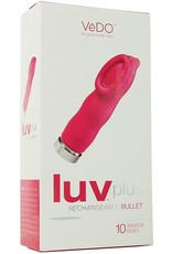 VEDO VEDO - LUV PLUS RECHARGEABLE VIBE - FOXY PINK