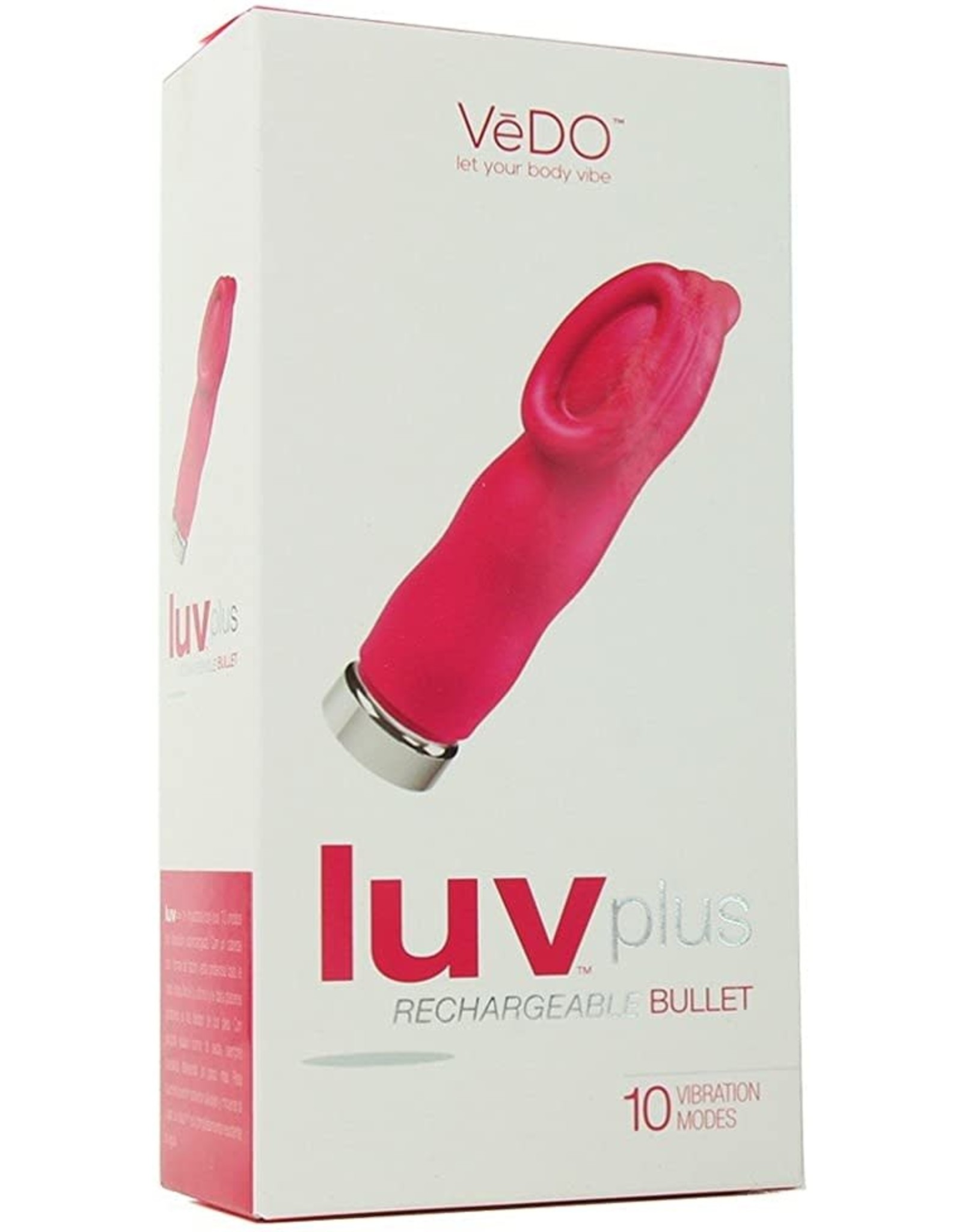 VEDO VEDO - LUV PLUS RECHARGEABLE VIBE - FOXY PINK
