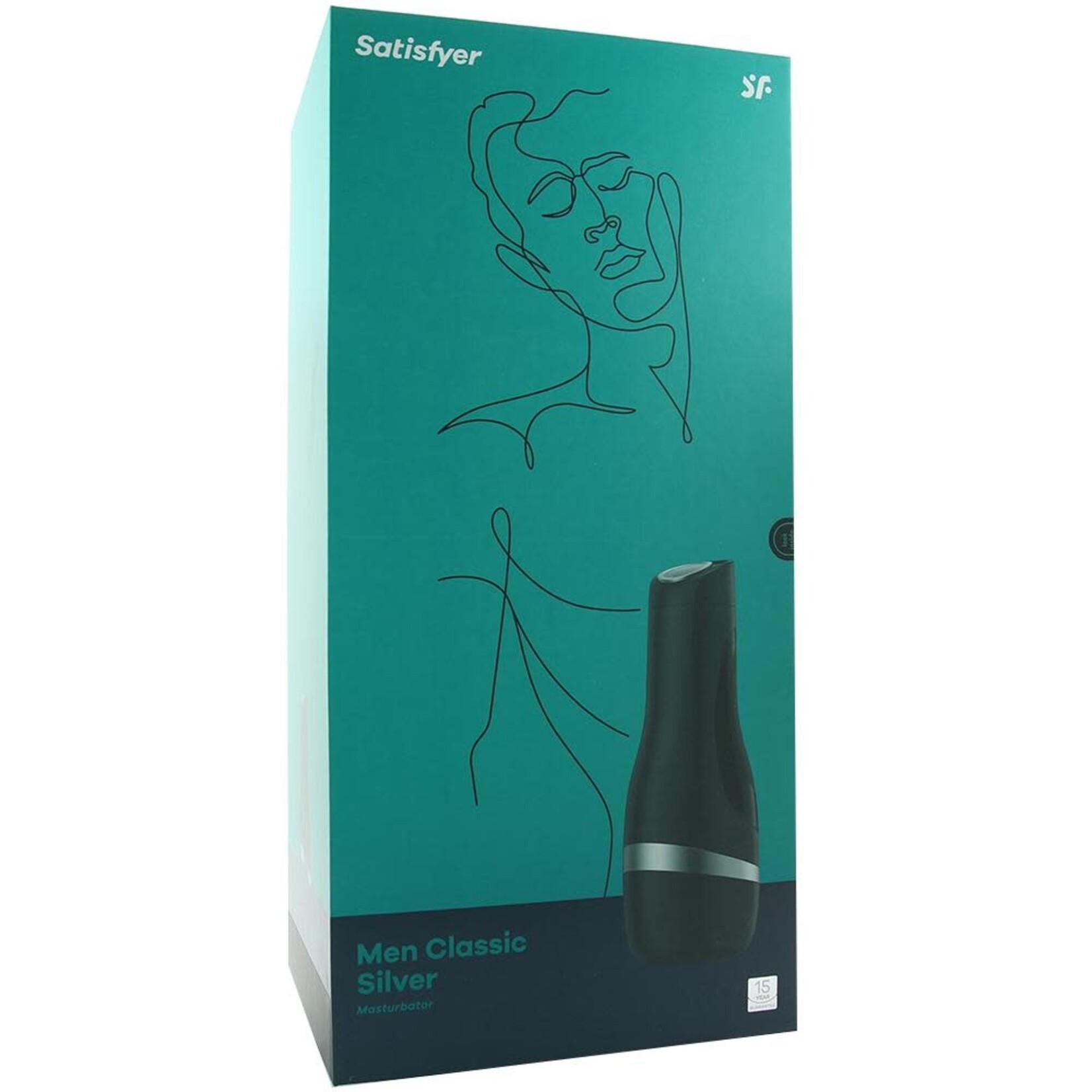 SATISFYER SATISFYER MEN - CLASSIC - SILVER