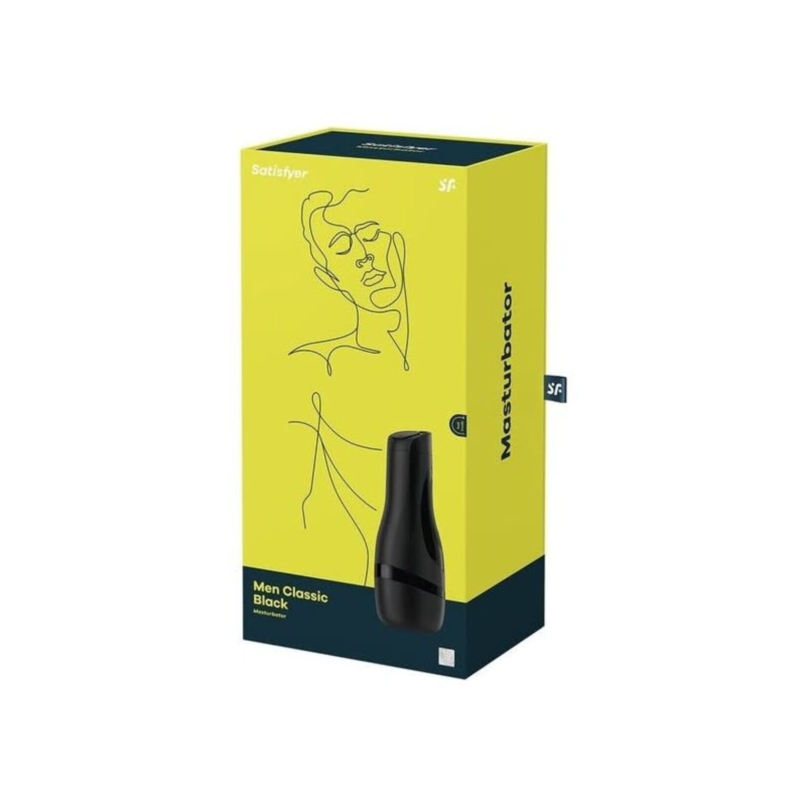 SATISFYER SATISFYER MEN - CLASSIC - BLACK