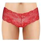 BACI BOY LEG PANTY - RED - LARGE