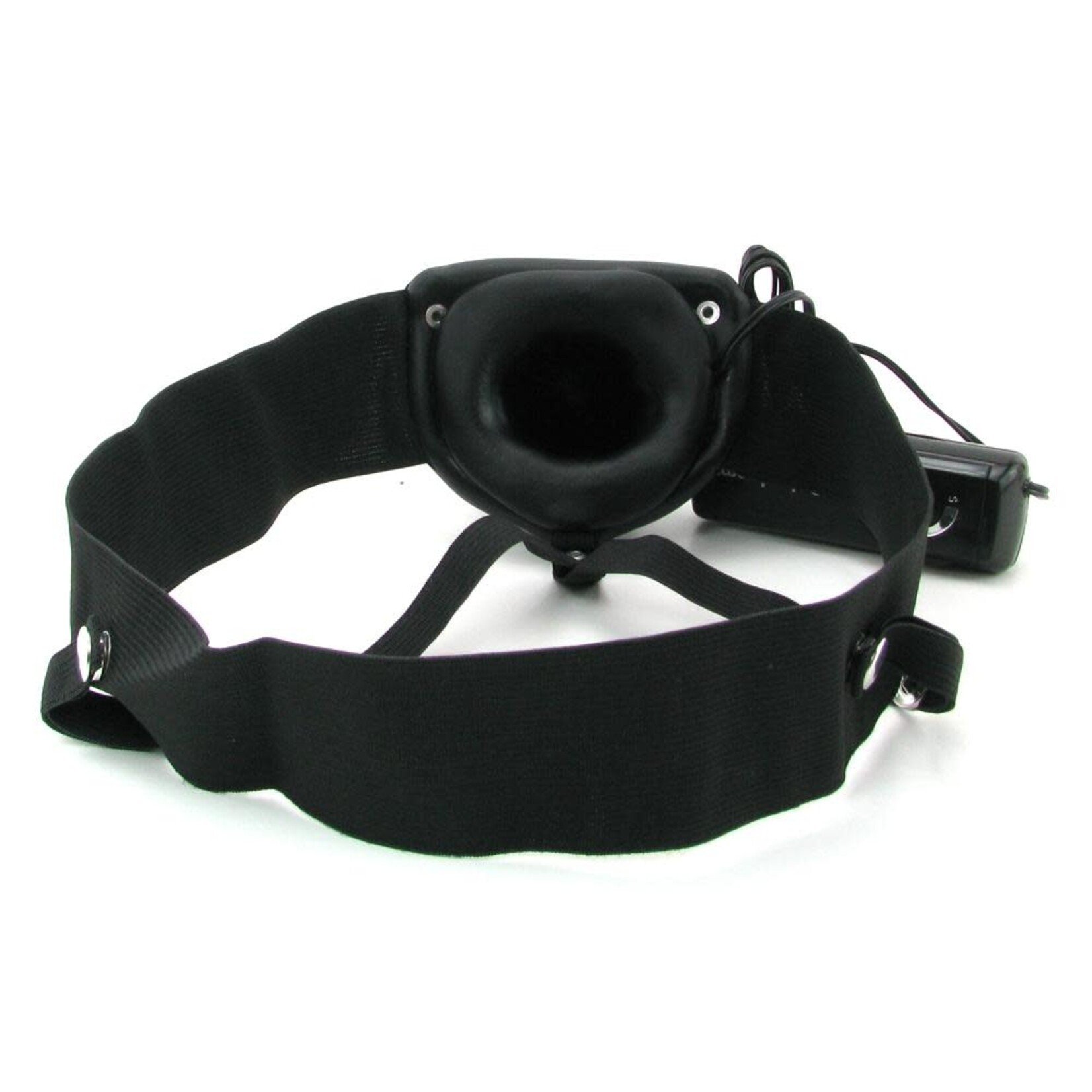 FETISH FANTASY FETISH FANTASY FOR HIM OR HER VIBRATING HOLLOW STRAP-ON BLACK