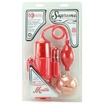 SUPREME VIBRATING PENIS PUMP WITH REAL SKIN MOUTH