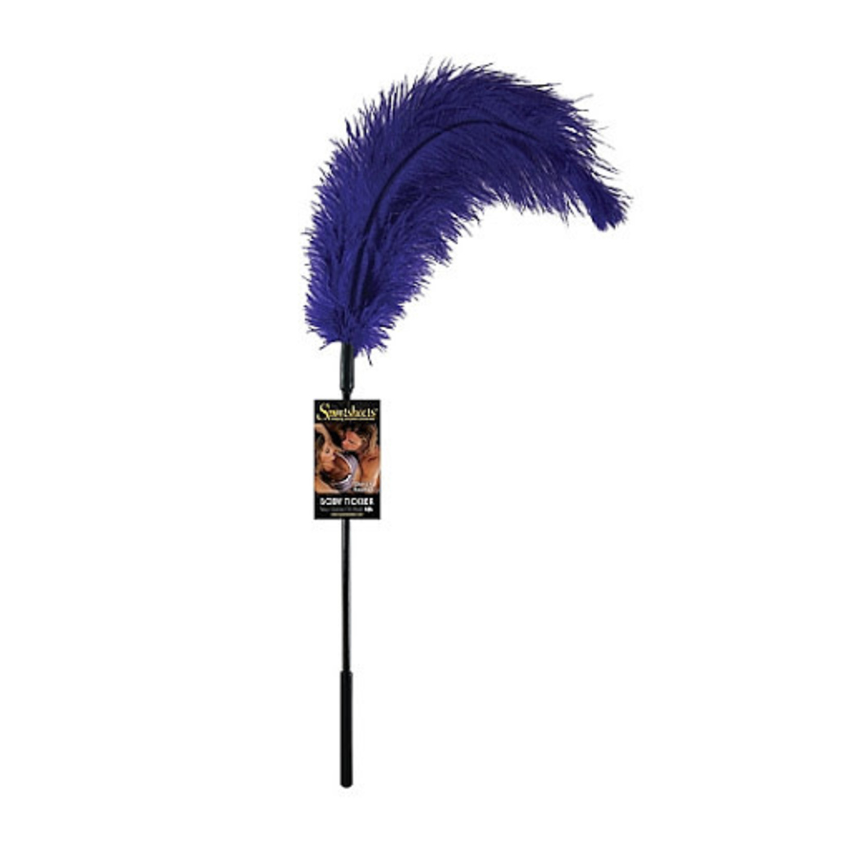 SPORTSHEETS SPORTSHEETS - OSTRICH FEATHER TICKLER - PURPLE