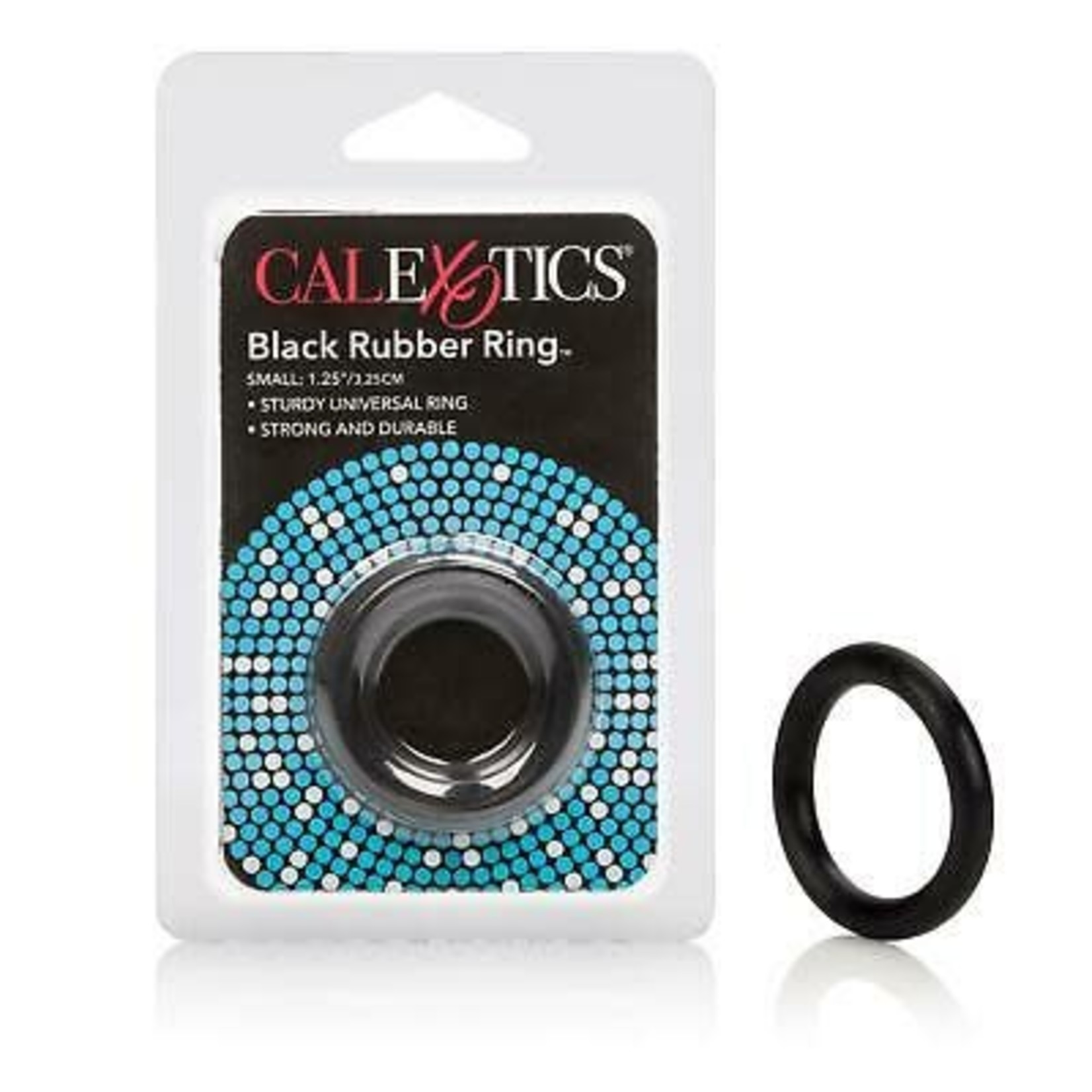 CALEXOTICS CALEXOTICS - RUBBER RING BLACK - SMALL
