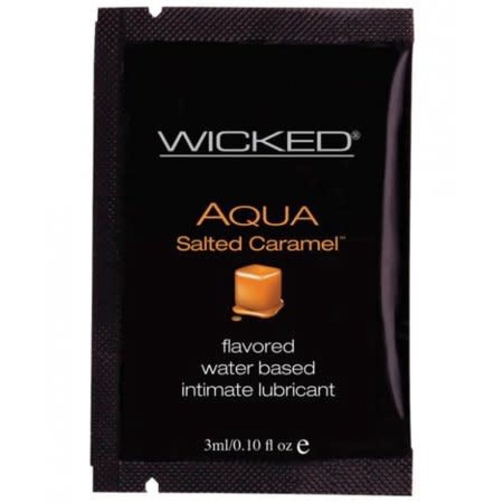 WICKED - SALTED CARAMEL LUBE - 3ML
