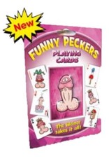 OZZE FUNNY PECKERS  PLAYING CARDS