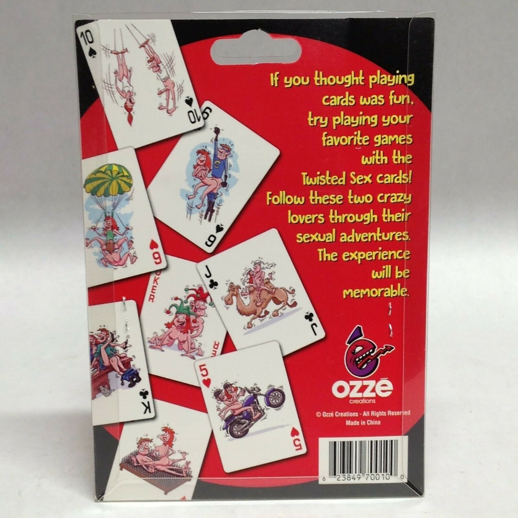 OZZE TWISTED SEX PLAYING CARDS