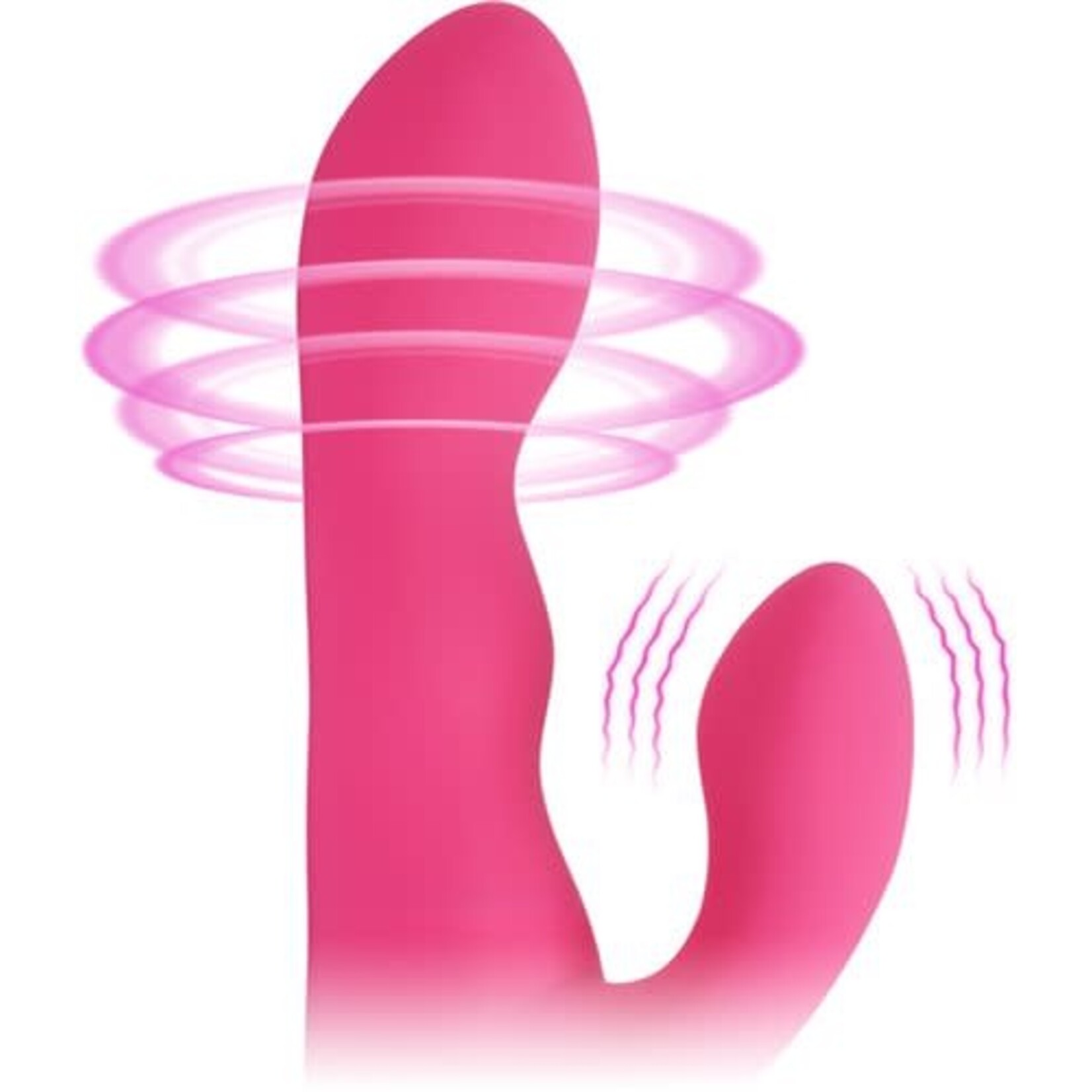 LOVENSE LOVENSE - NORA - BLUETOOTH RABBIT VIBRATOR - PINK