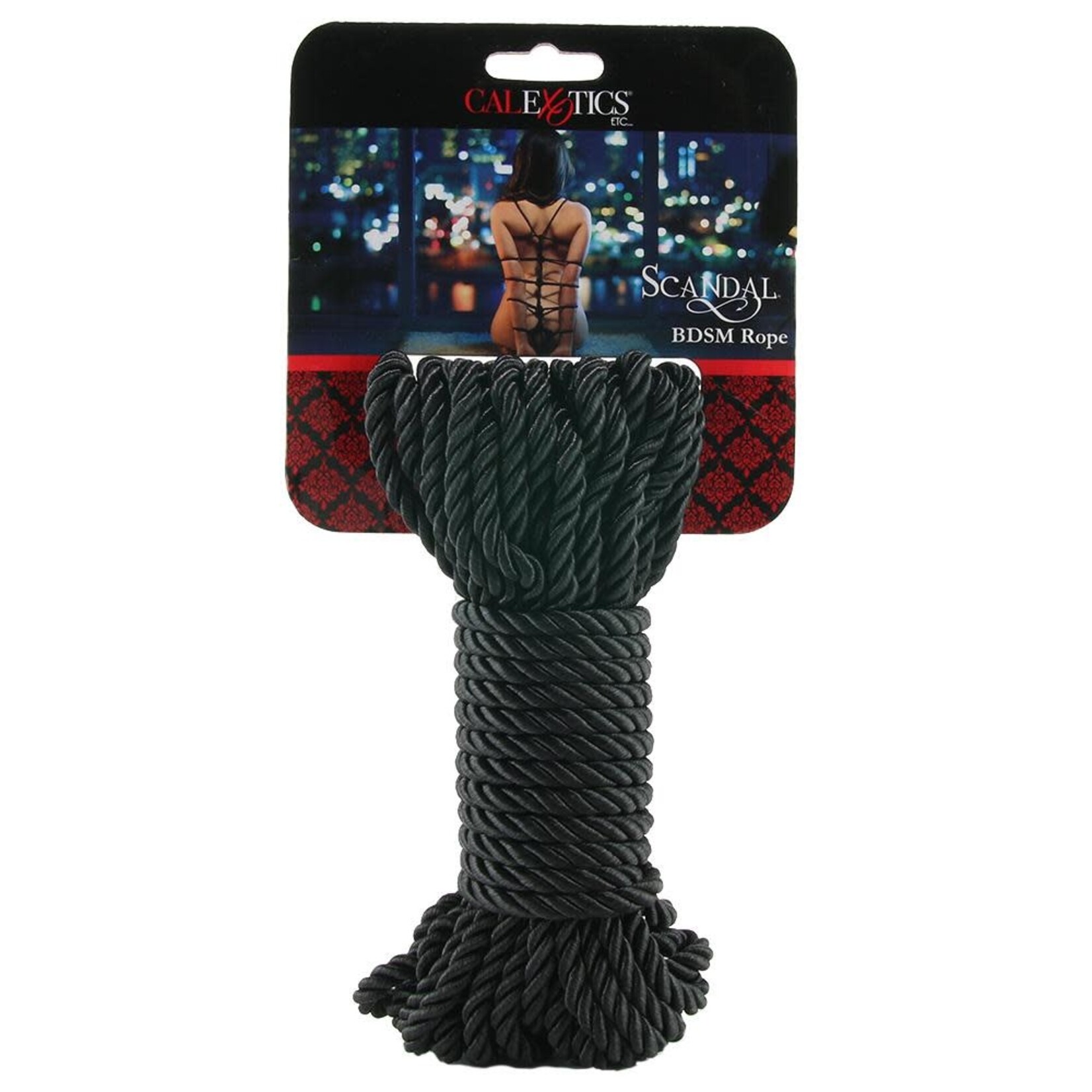 CALEXOTICS SCANDAL BDSM ROPE 10M - BLACK
