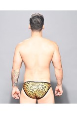 ANDREW CHRISTIAN ANDREW CHRISTIAN - GLAM LEOPARD BIKINI W/ ALMOST NAKED LARGE