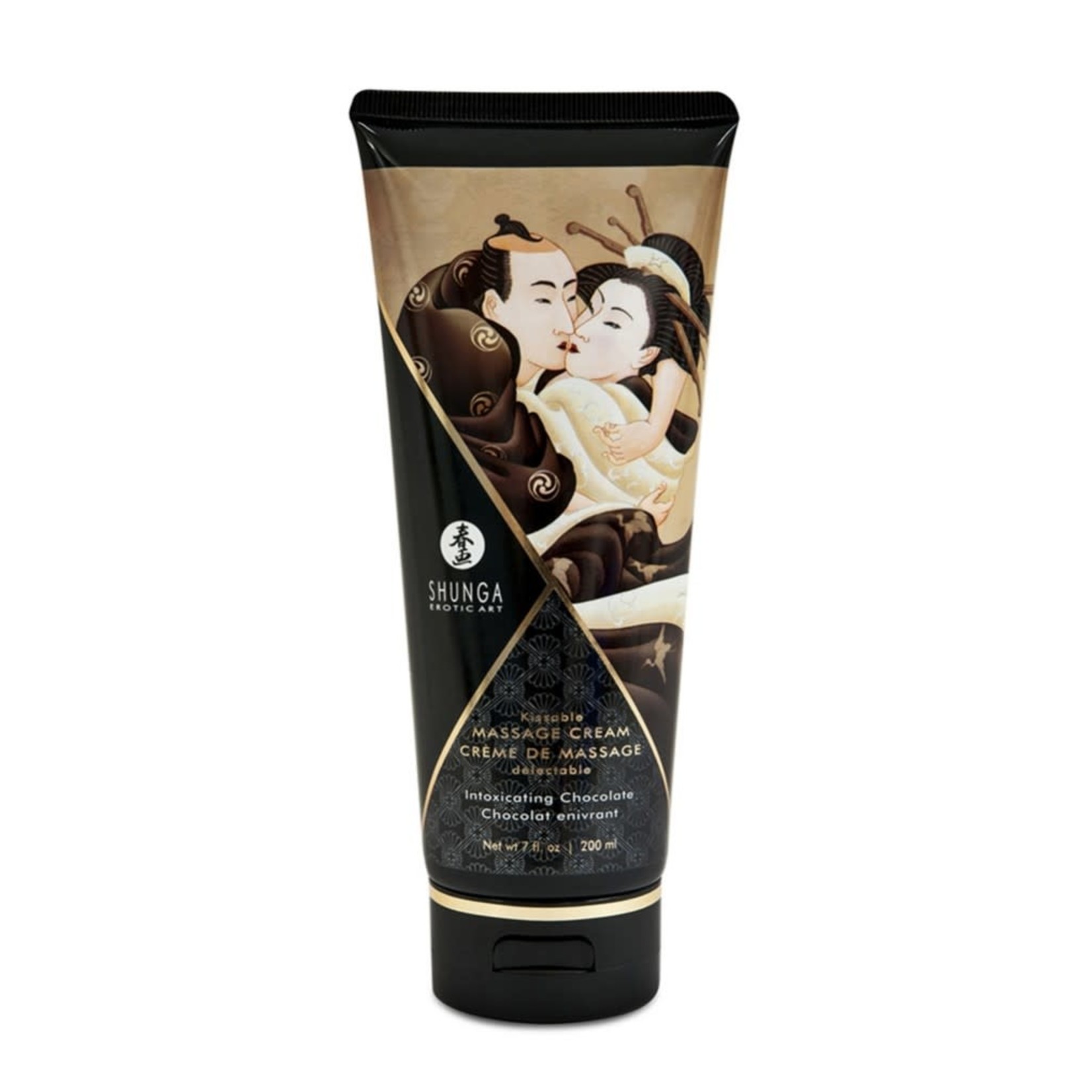 SHUNGA KISSABLE MASSAGE CREAMS INTOXICATING CHOCOLATE 7OZ.