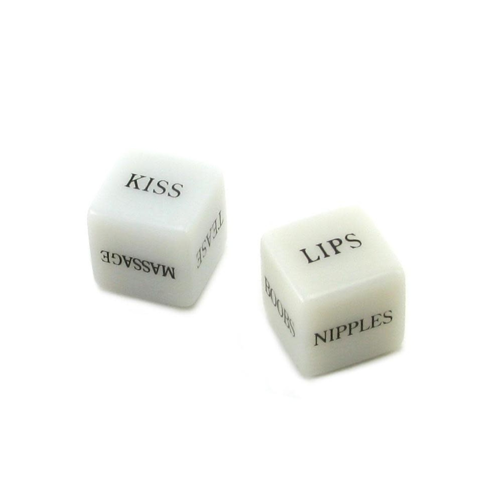 PIPEDREAM GLOW IN THE DARK EROTIC DICE