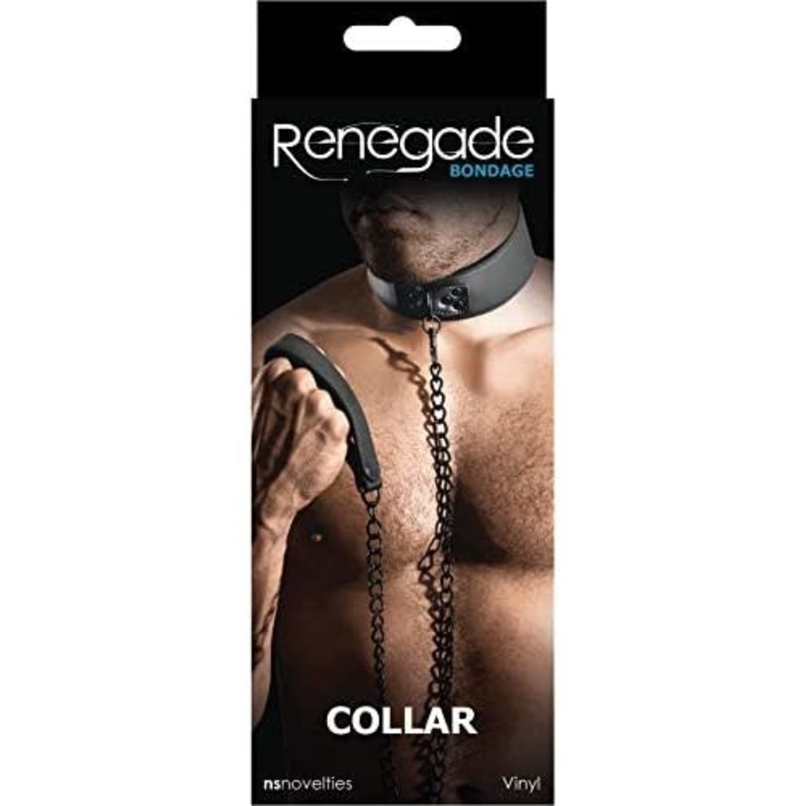 NS NOVELTIES NS - RENEGADE BONDAGE - COLLAR - BLACK