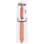 KING COCK KING COCK 16" TAPERED DOUBLE DILDO LIGHT