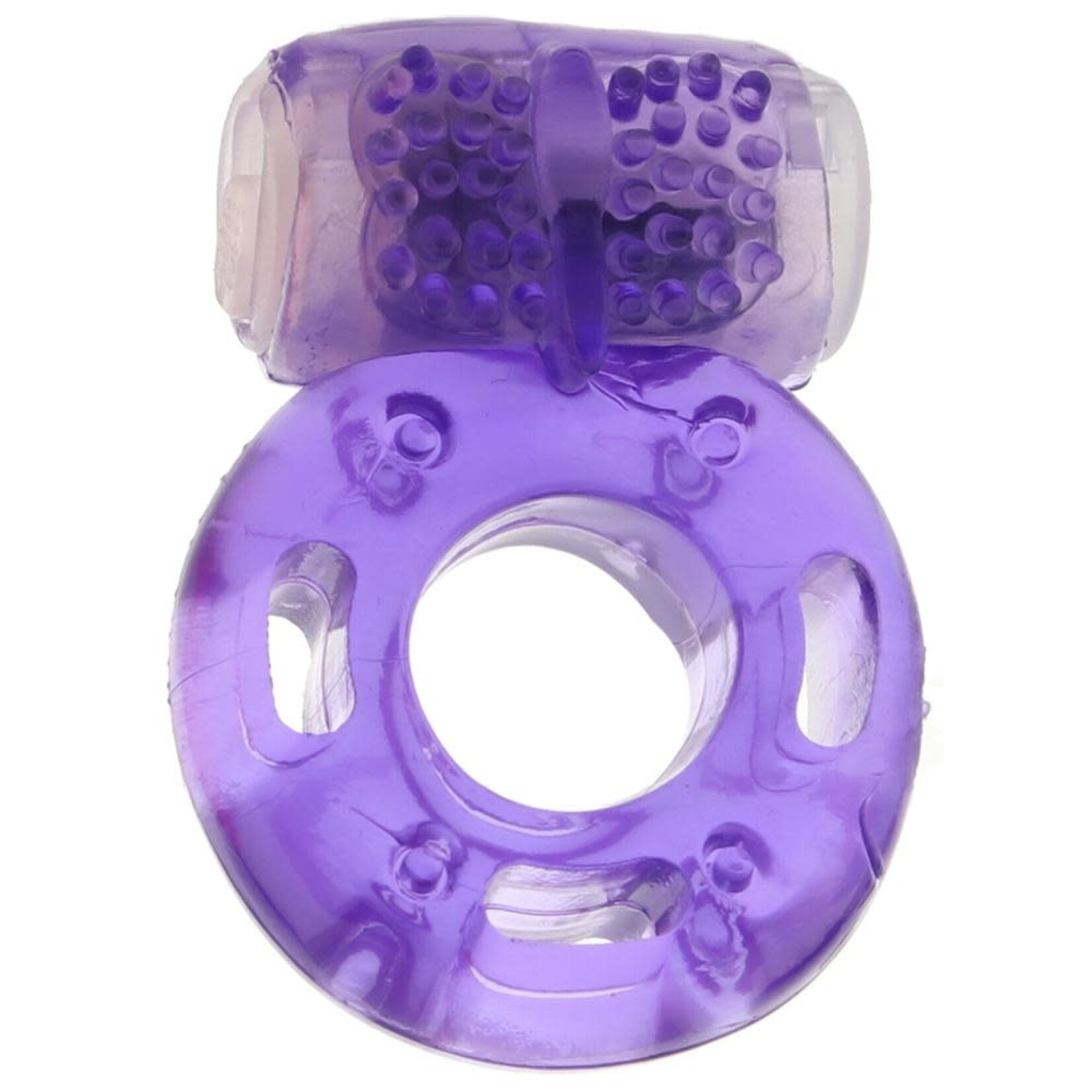 CALEXOTICS CALEXOTICS - FOIL PACK VIBRATING RING - PURPLE
