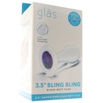 GLAS GLAS BLING BLING BUTT PLUG