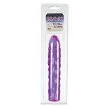 CALEXOTICS REFLECTIVE GEL 7.5" JR DONG - PURPLE