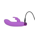 ALICE'S BUNNY - RECHARGEABLE BULLET WITH REMOVABLE RABBIT SLEEVE - PURPLE