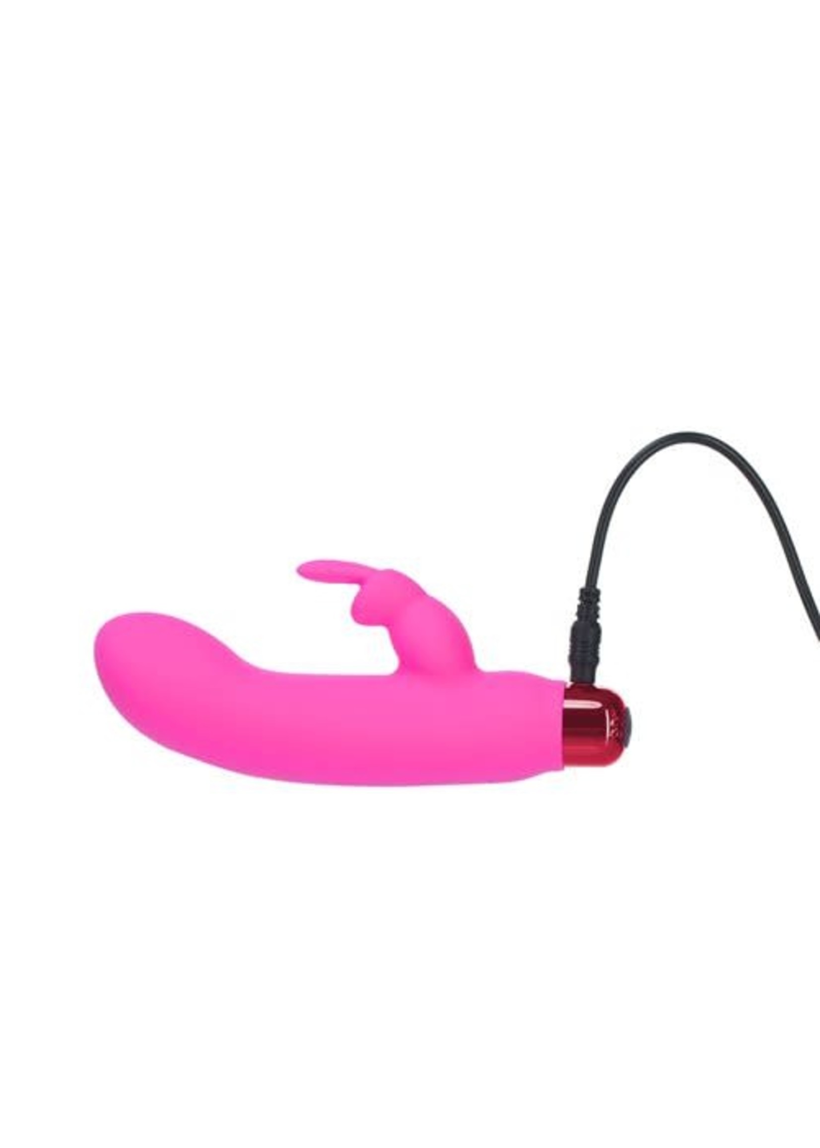 ALICE'S BUNNY - RECHARGEABLE BULLET WITH REMOVABLE RABBIT SLEEVE - PINK