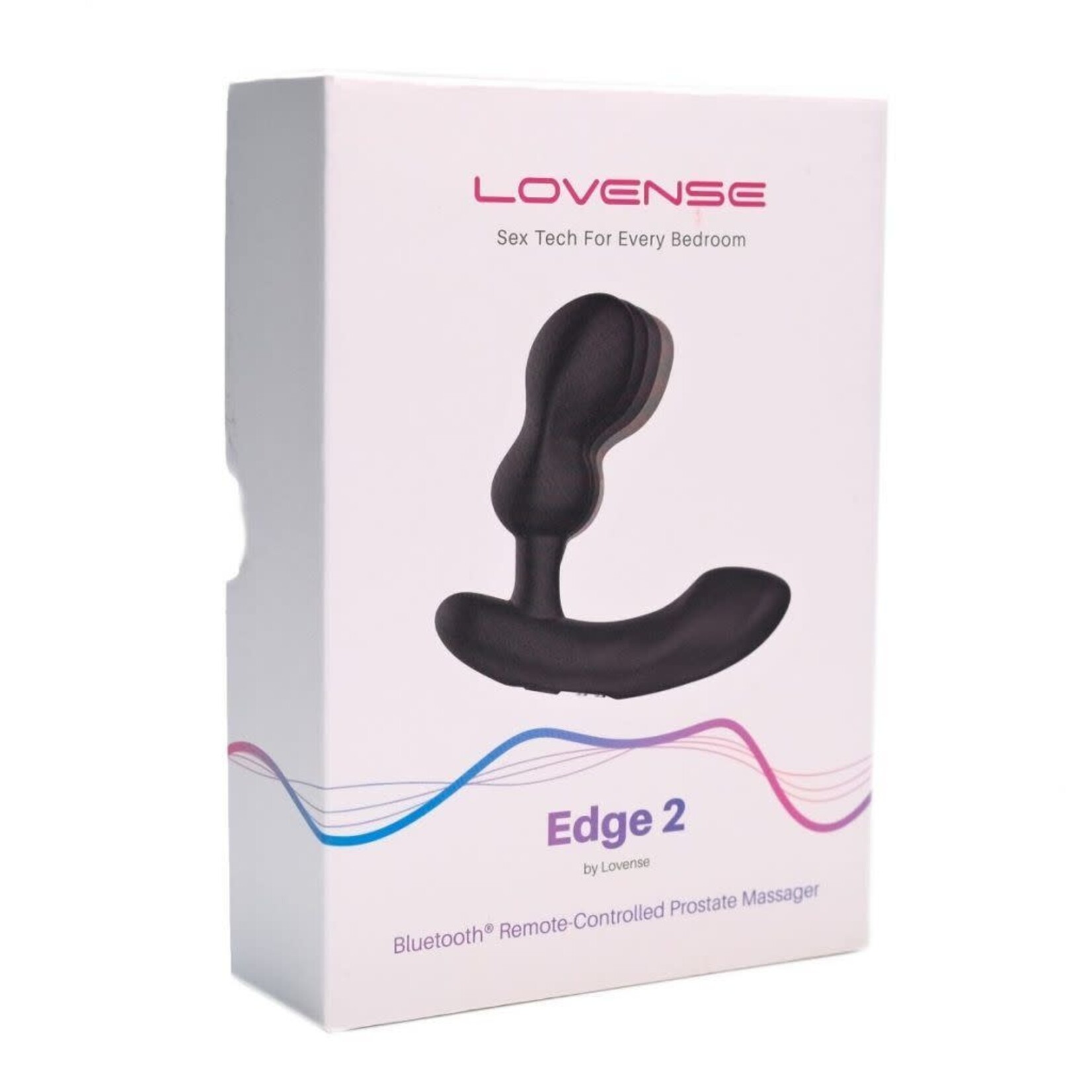 LOVENSE LOVENSE - EDGE 2 - BLUETOOTH PROSTATE MASSAGER - BLACK