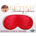 FETISH FANTASY FETISH FANTASY - SATIN LOVE MASK - RED