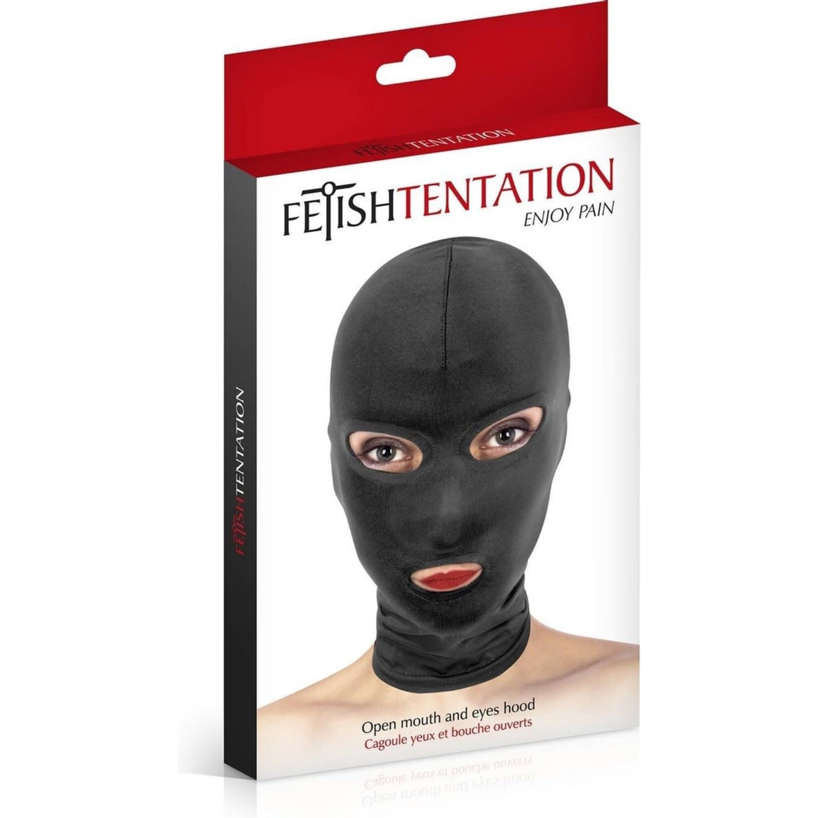 FETISHTENTATION FETISHTENTATION - OPEN MOUTH AND EYES HOOD