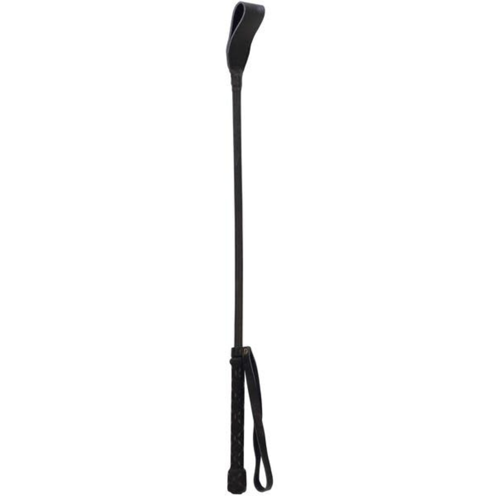 PUNISHMENT RIDING CROP - BLACK