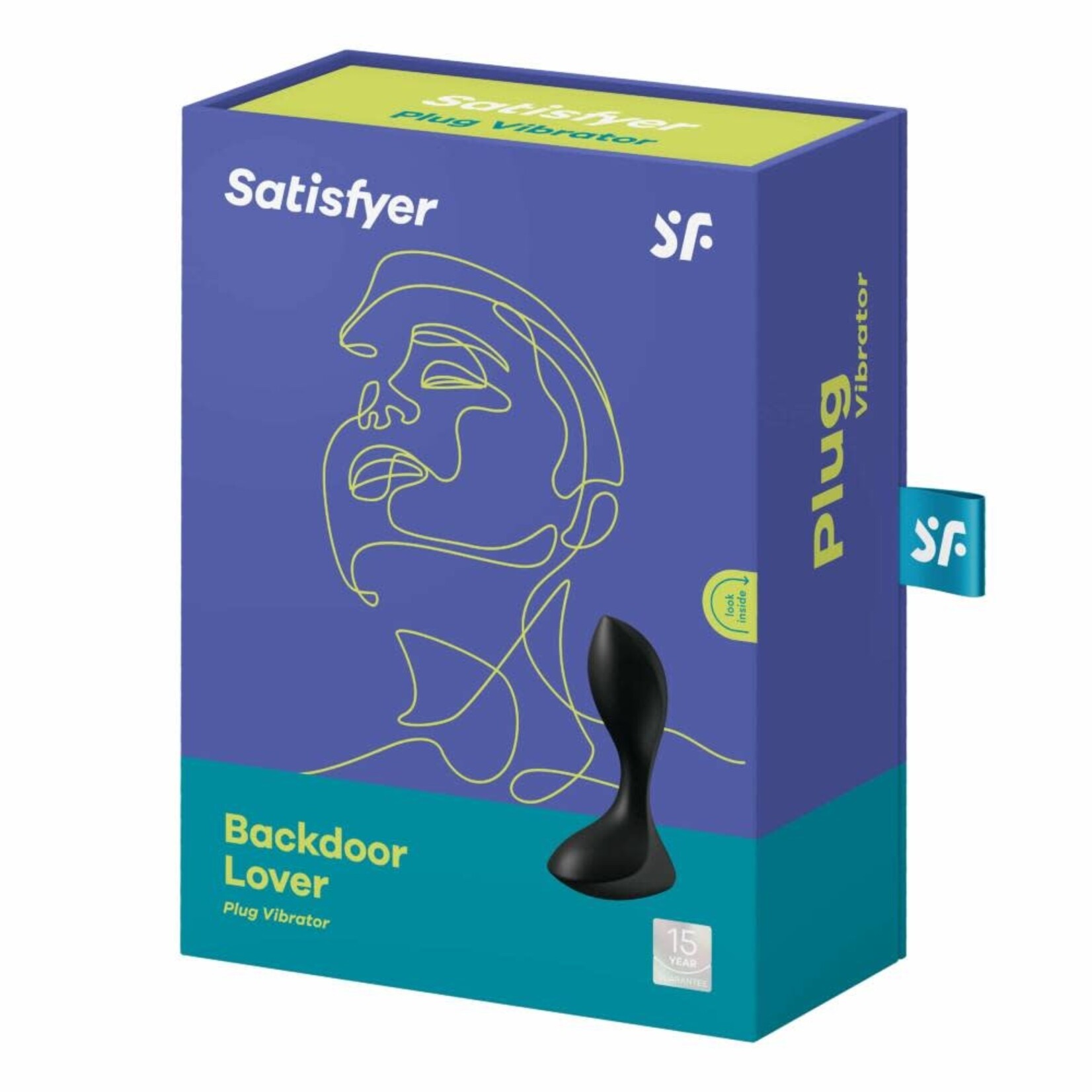 SATISFYER SATISFYER BACKDOOR LOVER BLACK