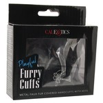 CALEXOTICS PLAYFUL FURRY CUFFS - BLACK