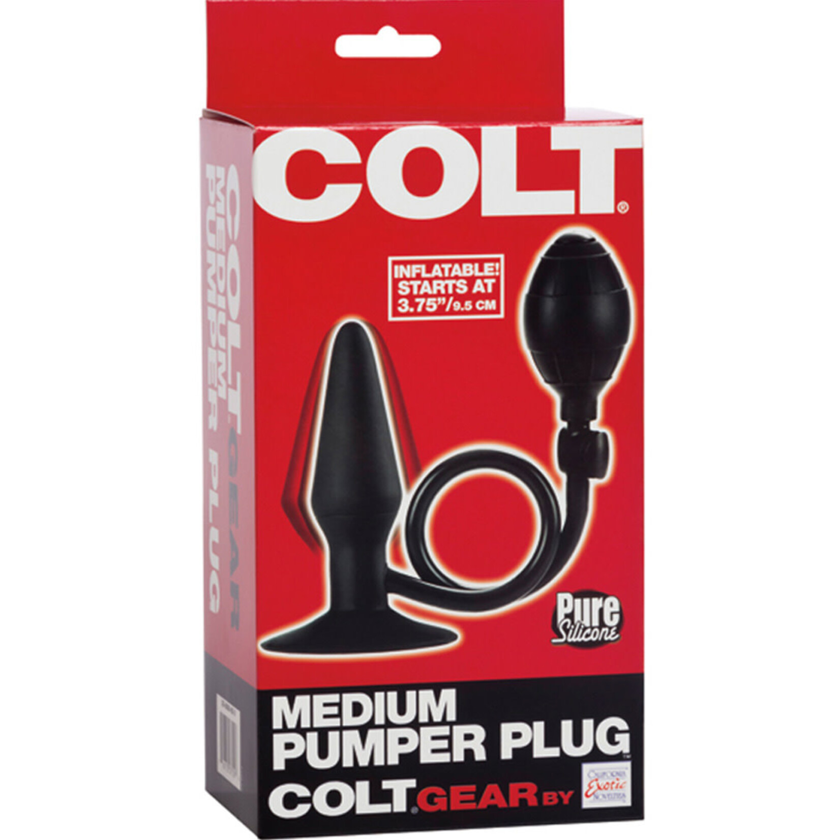 COLT CALEXOTICS - COLT - MEDIUM PUMPER PLUG - BLACK