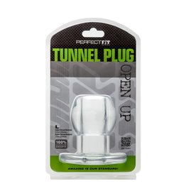 PERFECT FIT TUNNEL PLUG - LARGE - CLEAR