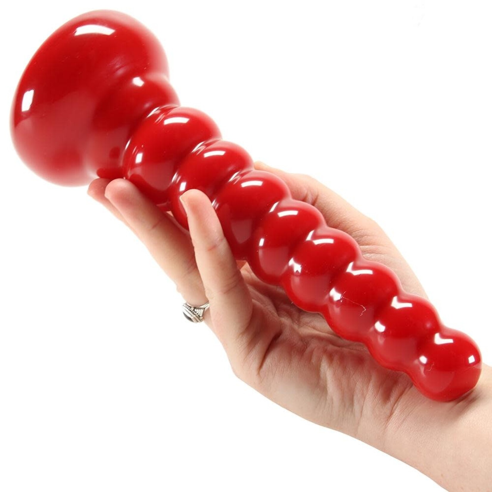 DOC JOHNSON RED BOY - RED RINGER ANAL WAND