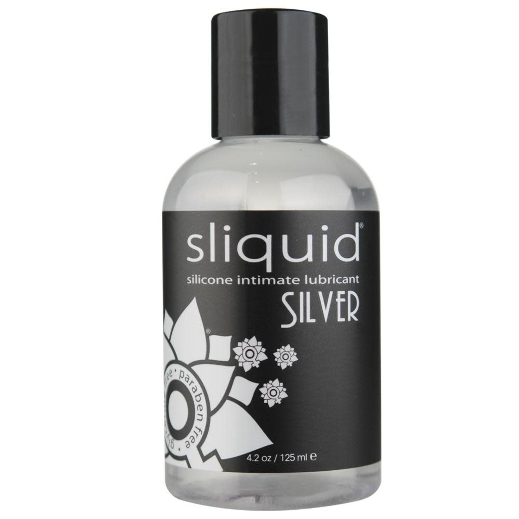 SLIQUID SLIQUID - SILVER SILICONE LUBE - 4.2 OZ