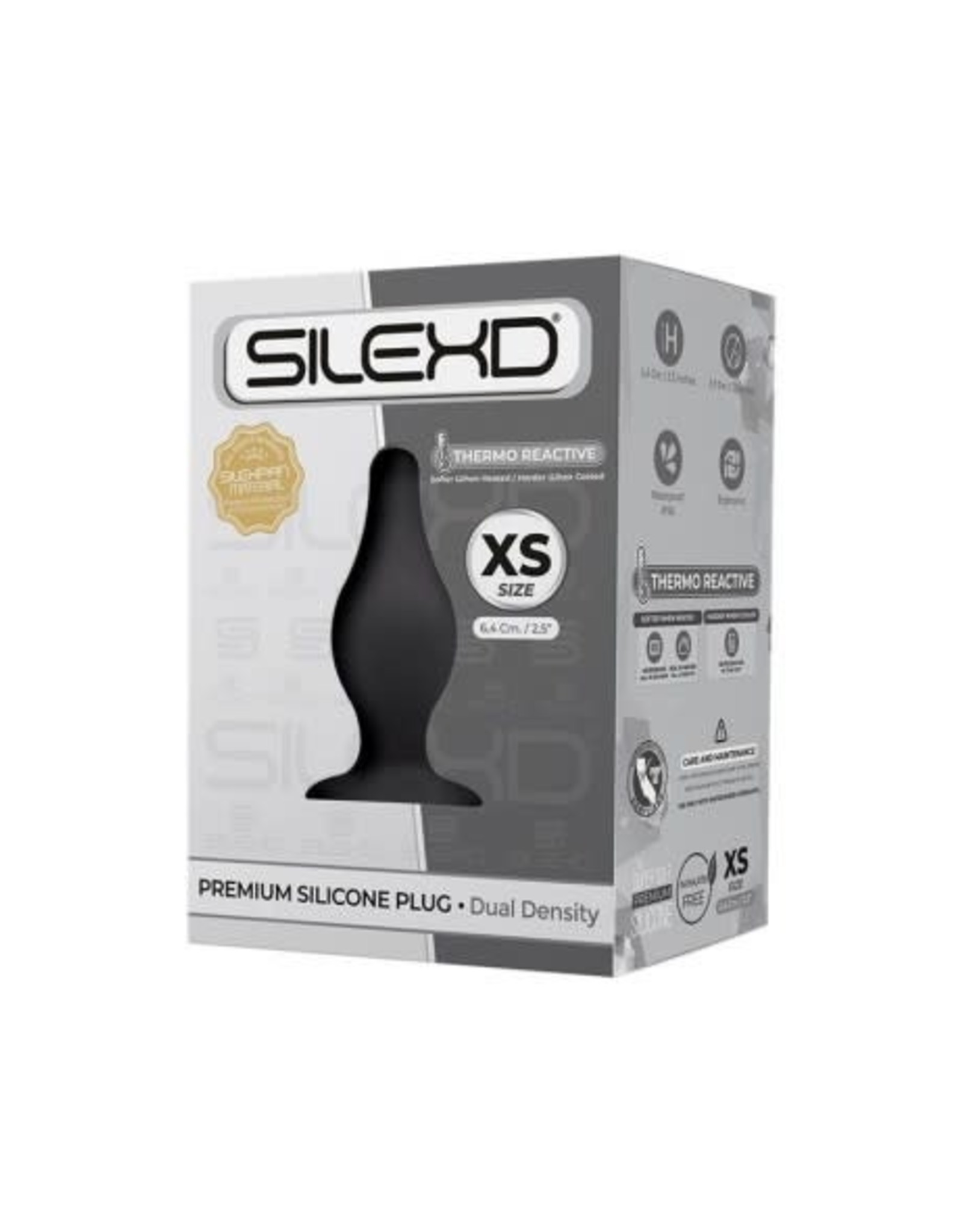 SILEXD SILEXD PLUG BLACK MODEL 2 LARGE