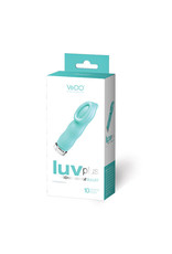 VEDO VEDO - LUV PLUS RECHARGEABLE VIBE - TEASE ME TURQUOISE