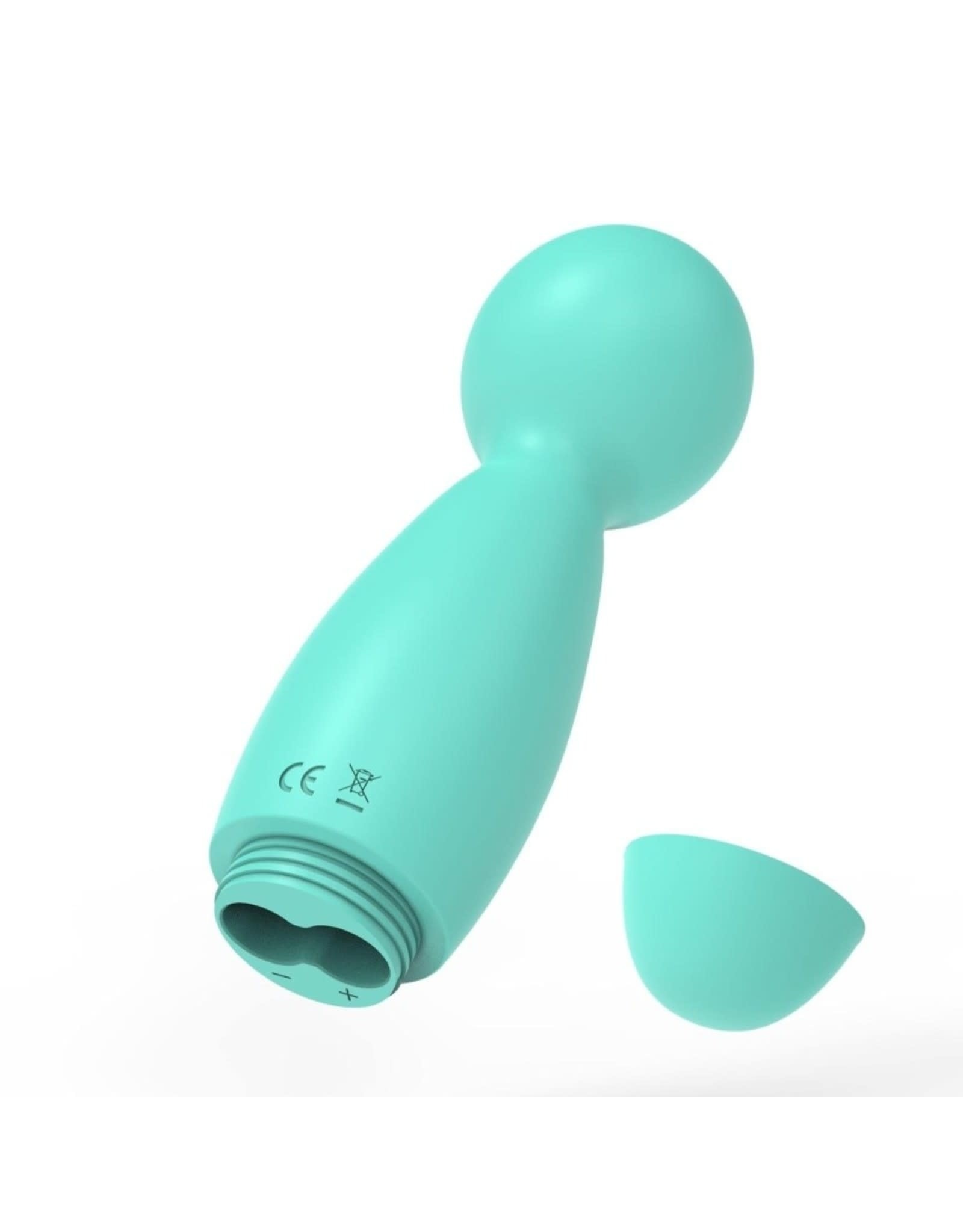 TRACY'S DOG TRACY'S DOG - MINI WAND MASSAGER TEAL TRAVELLER