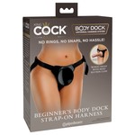 KING COCK KING COCK ELITE BEGINNER'S BODY DOCK STRAP-ON HARNESS