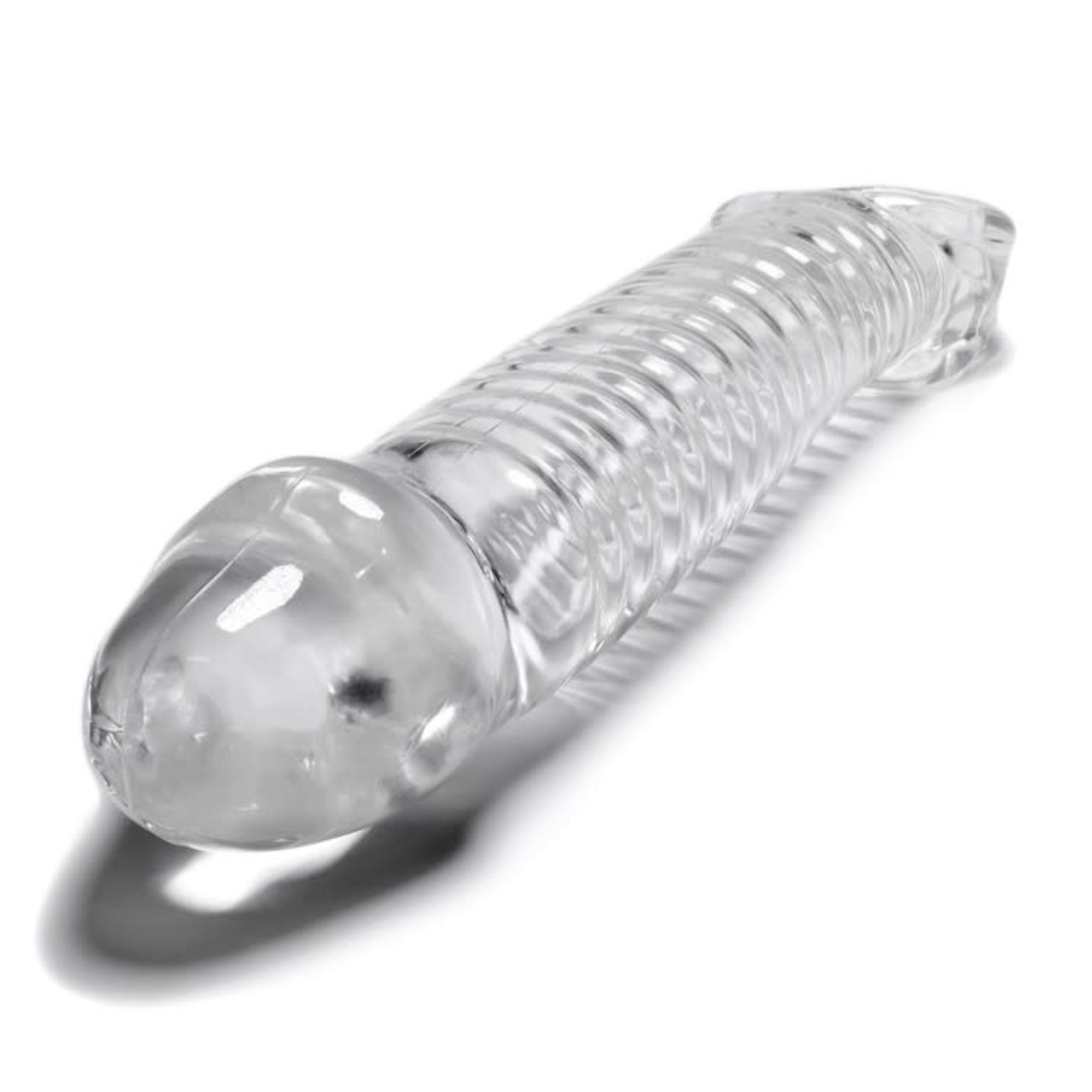OXBALLS OXBALLS MUSCLE COCKSHEATH - PENIS EXTENDER - CLEAR