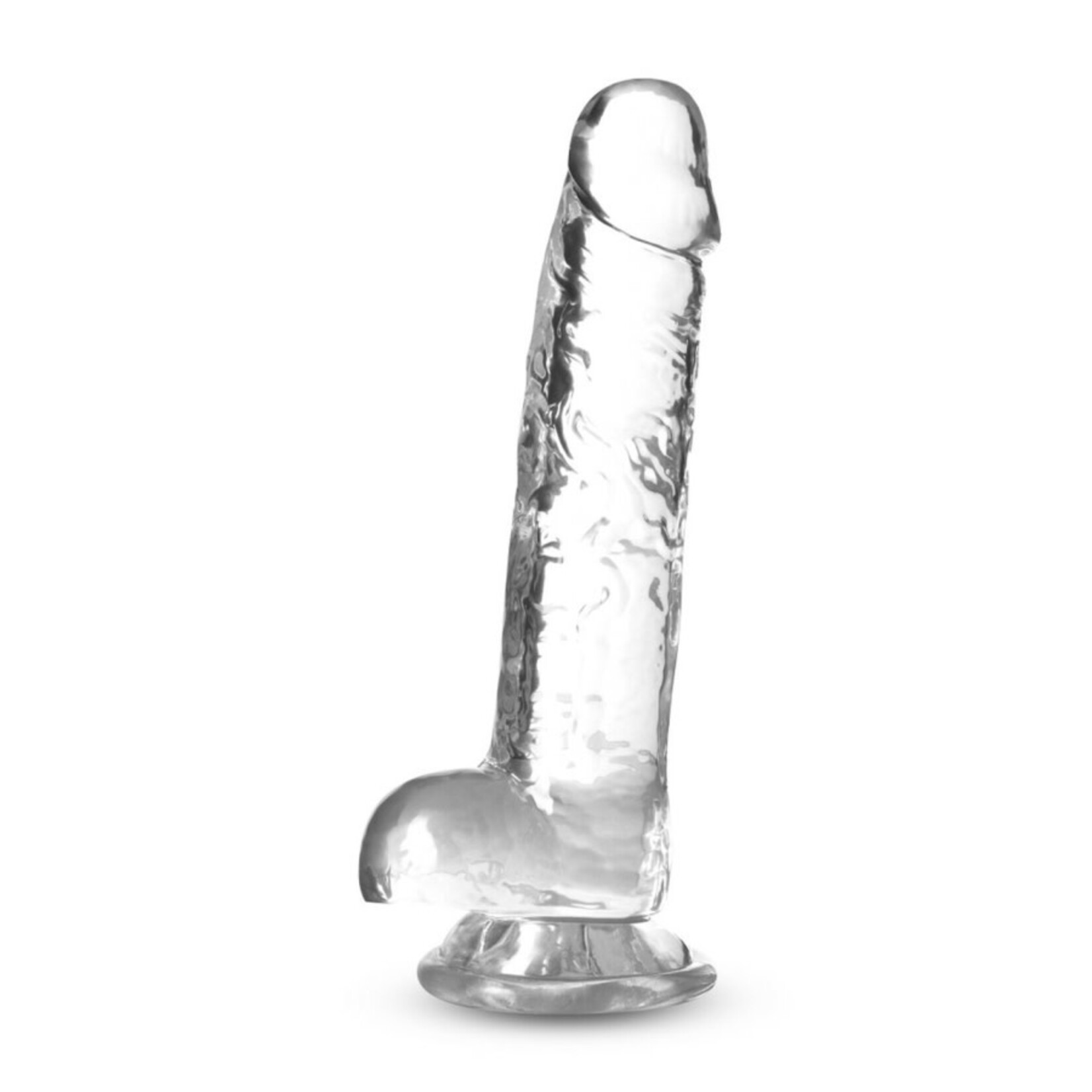 BLUSH BLUSH - NATURALLY YOURS - 7" CRYSTALLINE DILDO - DIAMOND