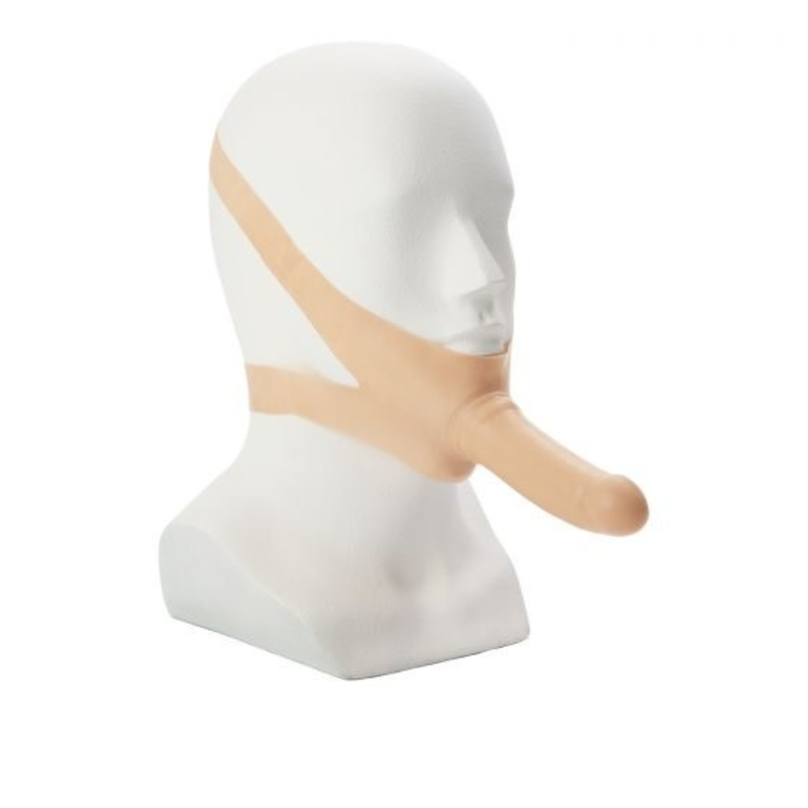 CALEXOTICS THE "ORIGINAL" ACCOMMODATOR LATEX DONG - IVORY