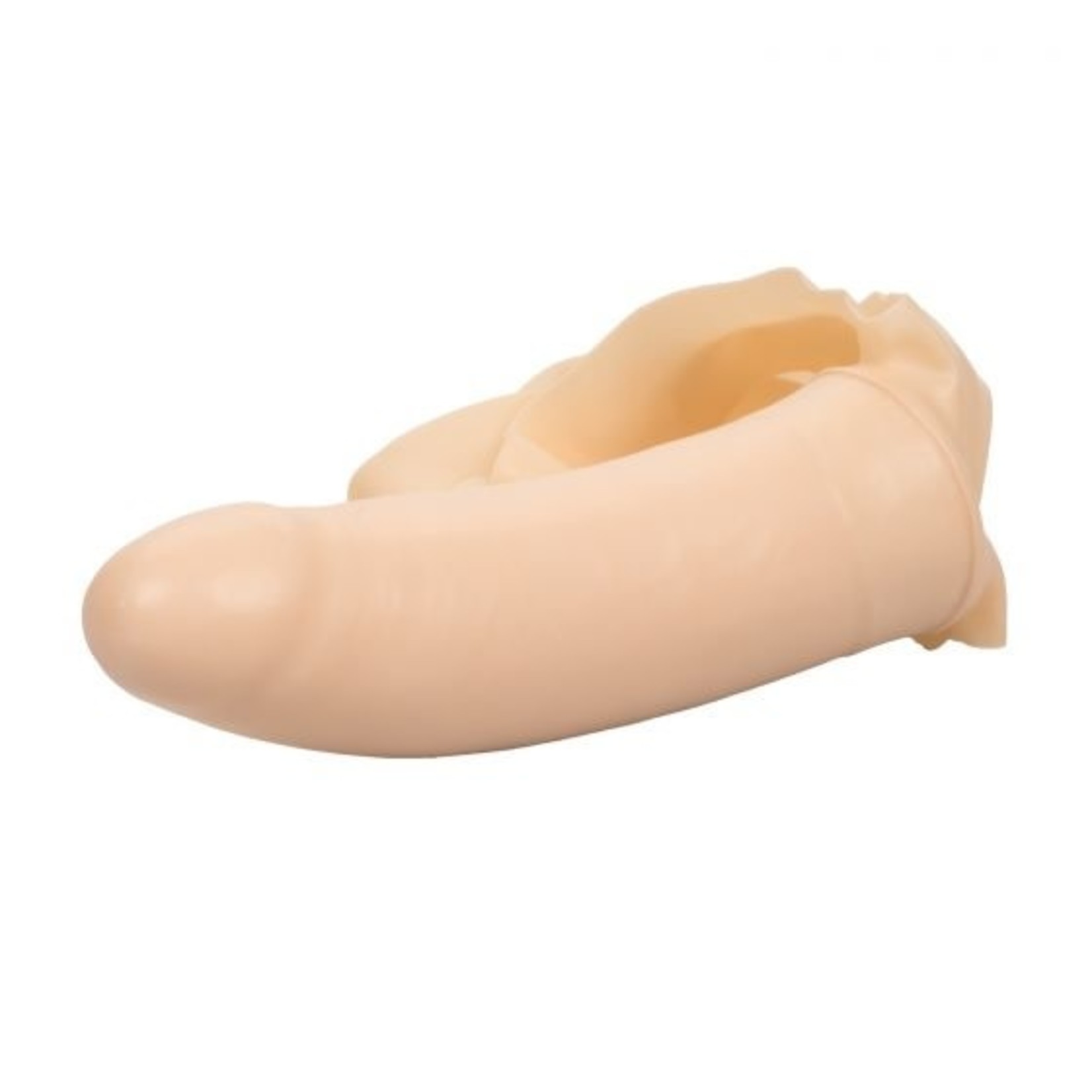 CALEXOTICS THE "ORIGINAL" ACCOMMODATOR LATEX DONG - IVORY