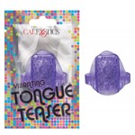 CALEXOTICS FOIL PACK VIBRATING TONGUE TEASER - PURPLE